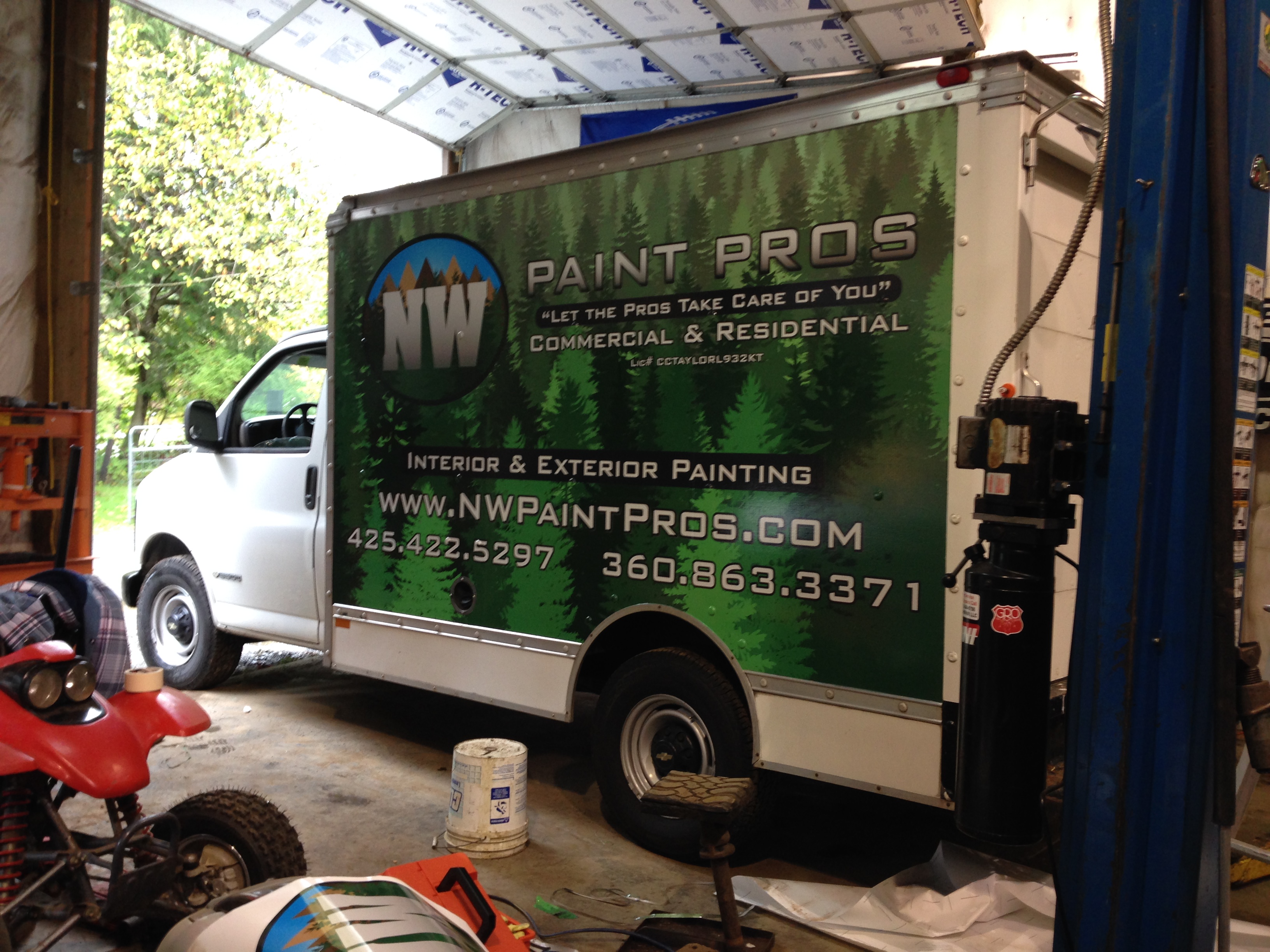 Custom Vinyl Graphics Vinyl Lab NW Sign Company