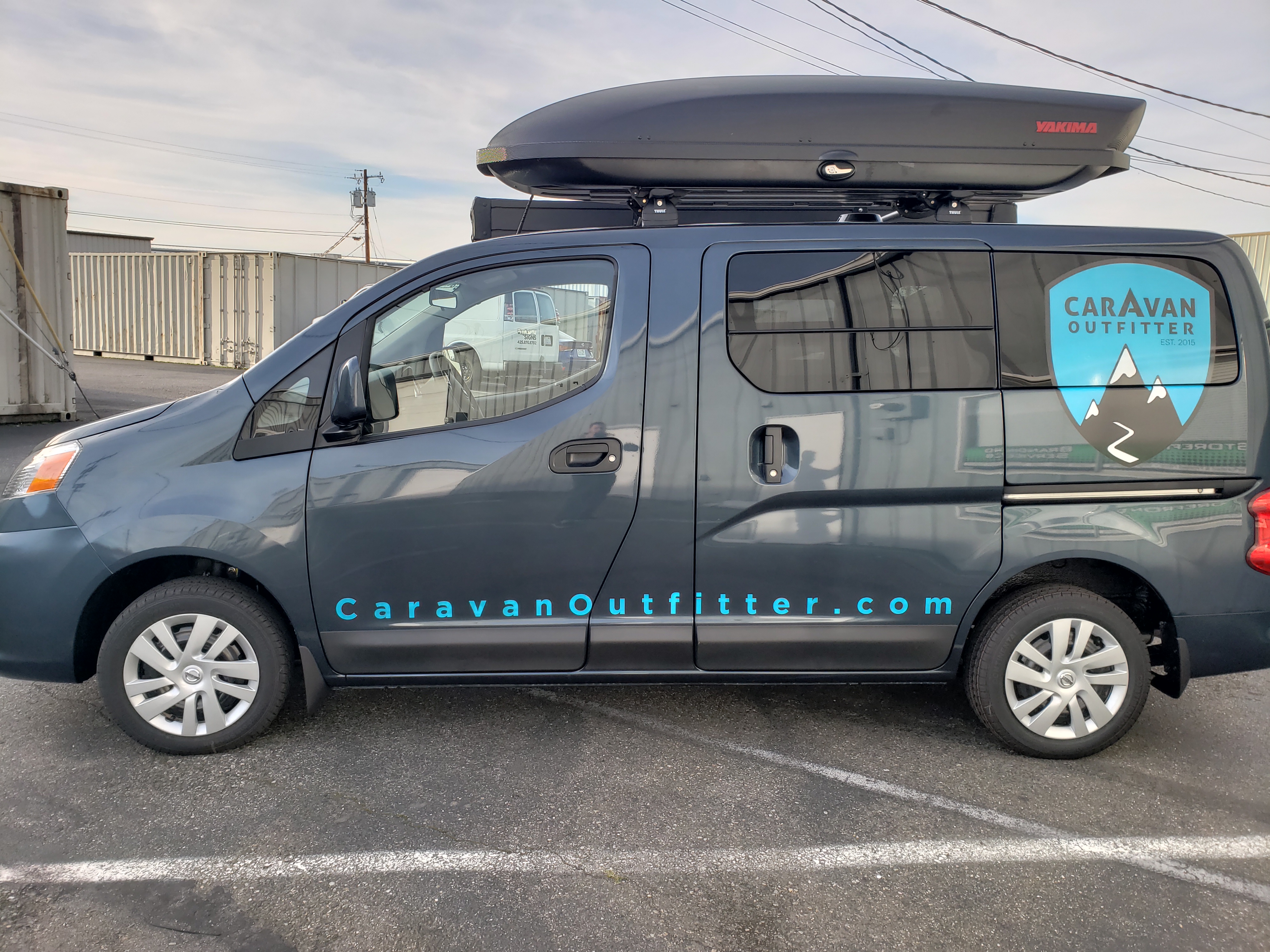 Campbell caravan graphics Vinyl Lab NW Sign Company